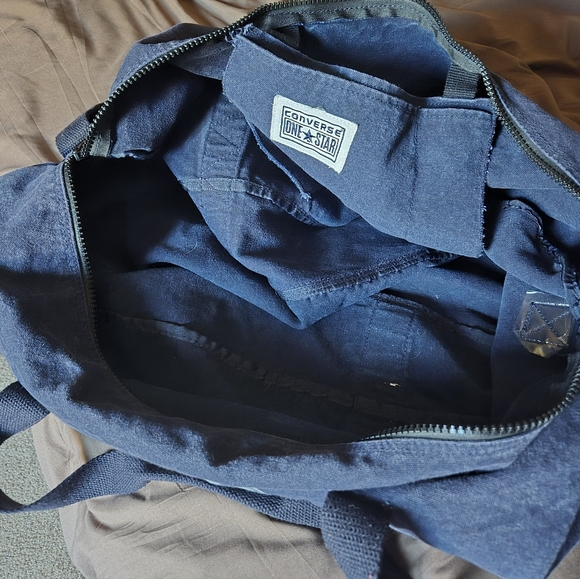Converse denim rolling vintage duffle bag - Picture 5 of 6